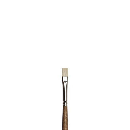 Winsor & Newton Artists' Oil Synthetic Brush, Bright #4 - style: Bright #4