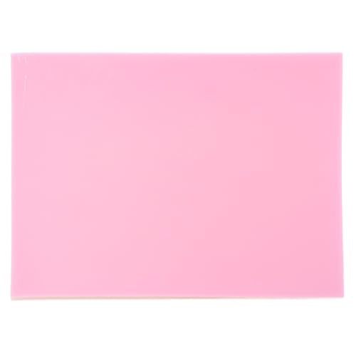 Premium Rubber Carving Block for Stamp Making and Printmaking Toughness Flexible Material for Artists and Hobbyists 20 X 15 X 0.5CM (Pink White)