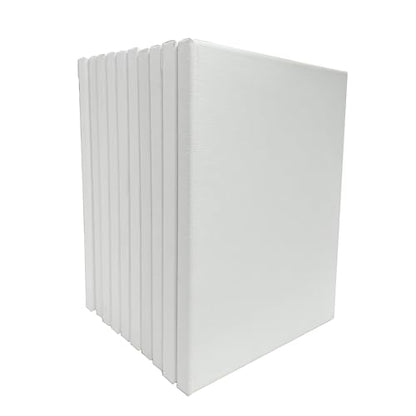 Artist's Loft 10 Count 8” x 10” Super Value Canvas Necessities - Acid Free Cotton Canvas for Paint, Acrylic, & Oils - 1 Pack - size: 8 x 10 inches