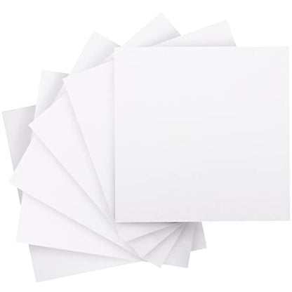 IOOLEEM Pre-Cut Craft Felt Squares - 108pcs, 4"x4" (10 cm x 10 cm), White Felt Fabric Sheets for Sewing & Crafts - color: White, size: Plain 4x4 inches (10x10cm)