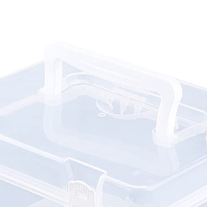 80 Slots Marker Pen Organizer Clear Plastic Carrying for Case Handheld Storage Box Waterproof for Paint Pens s Mar Plastic