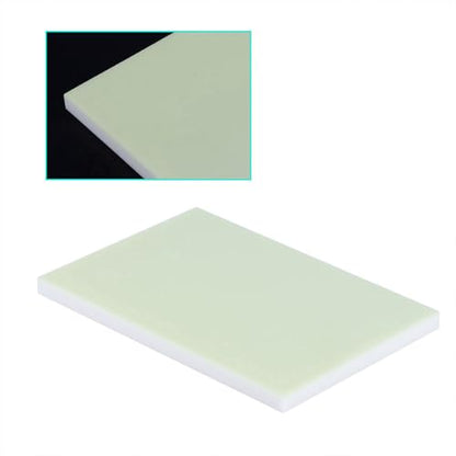 6" x 4" Rubber Carving Block, Soft and Easy to Carve Rubber Block for Printmaking, Stamp Making, DIY Crafting, Scrapbook, Painting (Green) - color: Green