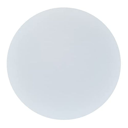 Artist's Loft 14" x 14" Level 1 White Round Traditional Profile Canvas - Archival Quality and Acid Free Cotton Canvas for Acrylic and Oil Paints - 1 Pack - size: 14 x 14