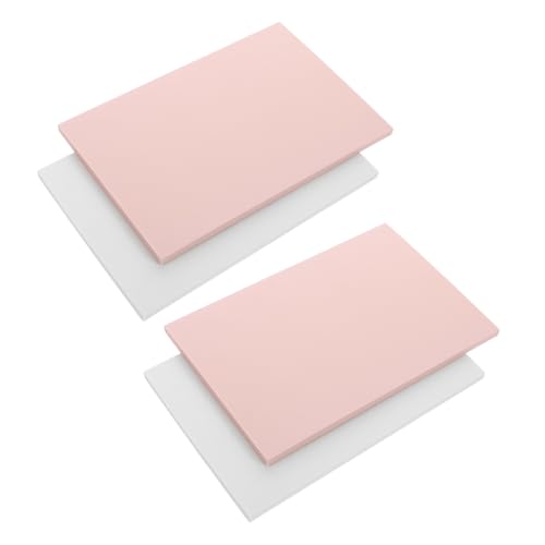 Uonlytech DIY Rubber Carving Block Kit for Printmaking 15x10x0.6cm Soft Pure Color Rubber Stamp Making Supplies for Craft Projects Suitable for Artists and Hobbyists