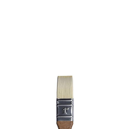 Winsor & Newton Artists' Oil Synthetic Brush, Glaze 1" - style: Glaze 1"