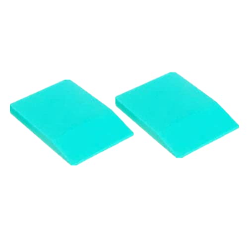 JAJADO Chalk Paste Squeegee for Screen Printing Squeegees Rubber Mini Squeegees 2 Pack, Self-Adhesive Silk Screen Stencils Squeegee Paint Squeegee Screen Printing Tools for Applying Chalk Paste or Ink - color: 2 Packs Mini Squeegees