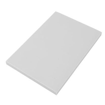 Aramox 10PCS Rubber Carving Block Stamp Engraving Block Premium Soft Rubber DIY Printmaking Stamp Making for Beginners and Professionals with Water Soluble and Oil Based Ink for (White) - color: White