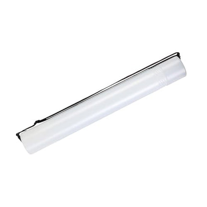 Telescoping Poster Tube Extendable with Strap, Telescoping Art Transport for Document Drawing Extendable Carrying Strap - color: White
