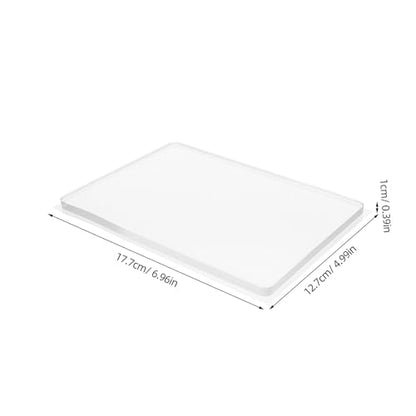 NUOBESTY Gel Printing Plate Gel Painting Plate Monoprinting Block for Stamping Cardmaking Printmaking Monoprinting and Crafts Transparent - size: 17.70X12.70X1.00CM