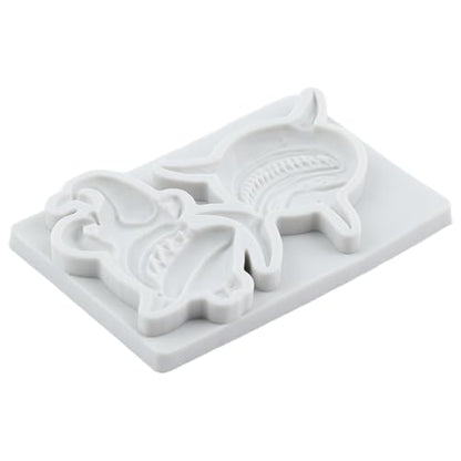 Shark Crocodile Polymer Clay Mold Shark Alligator Silicone Molds for DIY Crafts Epoxy Resin Casting Air Dry Polymer Clay Plaster Jewelry Making - color: Style F