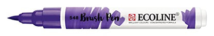 Ecoline Brush Pen Blue violet 548 (11505480) - color: Blue Violet
