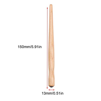 Cunyuer Dip Pen Nib Holder, 5PCS Sandalwood Professional Nib Holder for Cartoon Calligraphy Painting Writing (Wood Color)