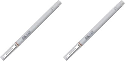 Winsor & Newton Fineliner Fine Point Pen, 0.1mm Tip, Sepia (Pack of 2) - size: 1 Count (Pack of 2), style: 0.1 mm Tip