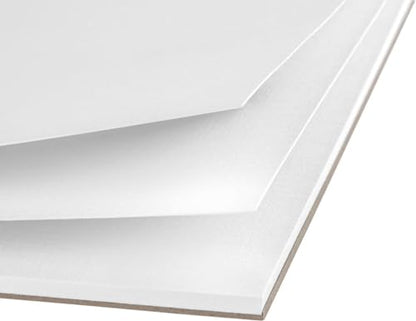 edding 30010 acrylic oil pad - white - 10 sheets in A3 - thick painting paper (300 gsm) - canvas-like paper for acrylic and oil paint, acid-free, ideal for professionals and beginners - color: 01: A3 - White