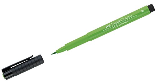 Faber-Castell PITT Artist Brush Pen Brush Tipped - Leaf Green (112) - color: Leaf Green, size: 1 Count (Pack of 1)