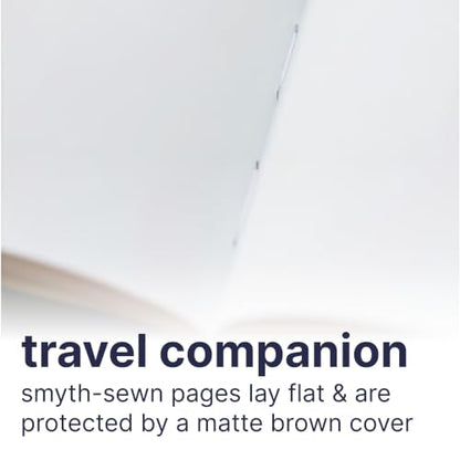 Strathmore 400 Series Mixed Media Paper Art Book, Matte Brown Cover, Natural White, Hardbound, 24 Sheets, 5.5x8.5 inch - size: 5.5x8.5 inch, style: Hardbound