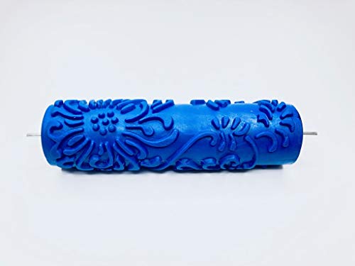 Artistic Painting Studio 7" Chrysanthemum Pattern Paint Roller - 1 Count - color: Chrysanthemum Pattern