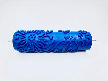 Artistic Painting Studio 7" Chrysanthemum Pattern Paint Roller - 1 Count - color: Chrysanthemum Pattern