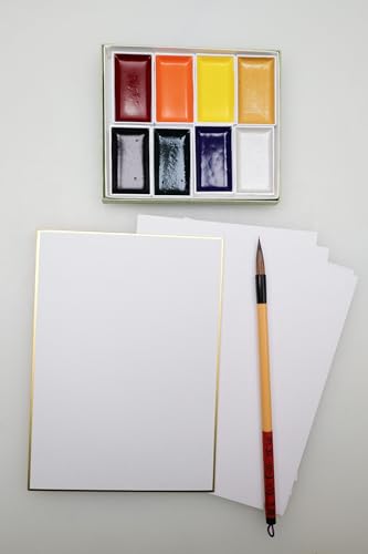Yasutomo Gansai and Shikishi Kit, Arts and Crafts Supplies