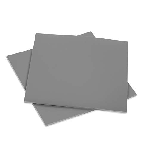 Falling in Art Soft Linoleum Carving Block, Linocut Block for Printmaking, 6 Inches by 6 Inches, Gray, 2-Pack - color: Gray, size: 6'' x 6'' 2 Pack