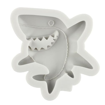 Shark Polymer Clay Mold Sea Animal Silicone Molds for DIY Crafts Air Dry Plaster Jewelry Making Polymer Clay Epoxy Resin Casting - color: Style B