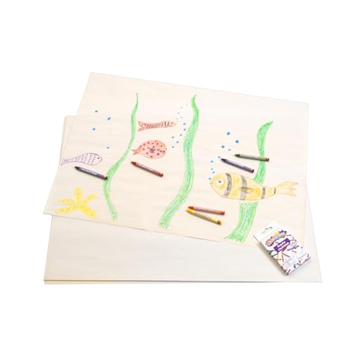 Colorations Lightweight Art Newsprint Paper, 500 Sheets, 18" x 24", 30lb Weight, for Painting & Drawing, Arts & Craft Supplies, Classroom Must Haves