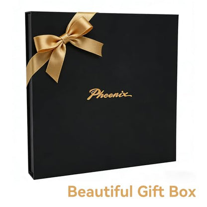 PHOENIX Flexible Palette Knife Set - 5 Pieces Stainless Steel Painting Knives, Art Knife with Wood Handle, Paint Spatula for Oil Acrylic Paint - Painting Tools for Artists