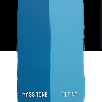 Liquitex BASICS Acrylic Fluid Paint, 118ml (4-oz) Bottle, Cerulean Blue Hue - color: Cerulean Blue Hue, style: 118ml (4-oz)