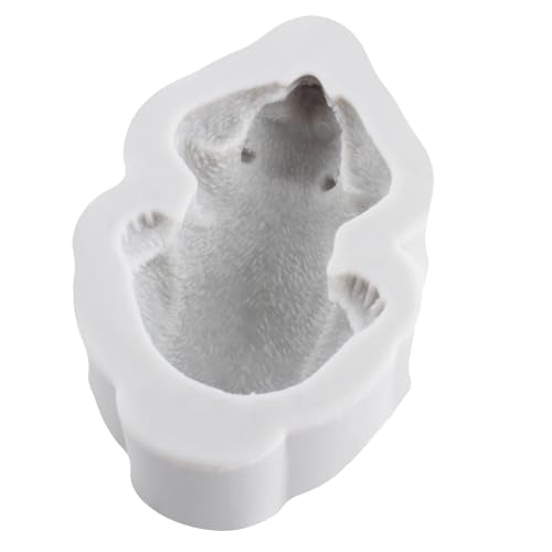 3D Polar Bear Silicone Resin Mold Ocean Animal Polymer Clay Molds for DIY Crafts Epoxy Resin Casting Air Dry Polymer Clay Plaster Jewelry Making - color: Style I
