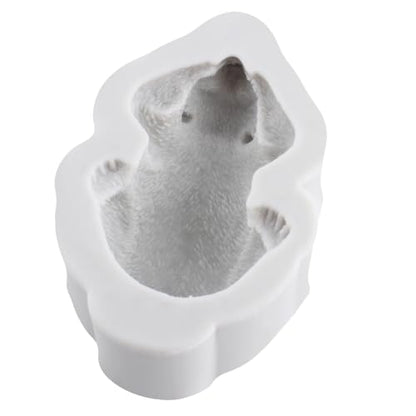 3D Polar Bear Silicone Resin Mold Ocean Animal Polymer Clay Molds for DIY Crafts Epoxy Resin Casting Air Dry Polymer Clay Plaster Jewelry Making - color: Style I