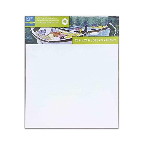 Artist's Loft Level 3 Gallery Wrapped Heavy Duty Canvas, 6 Pack - size: 20 x 24