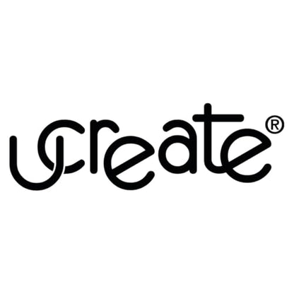 UCREATE Heavyweight Mixed Media Paper Pad, 9" x 12", White, Acid-Free, 50 Sheets/Pad, Pack of 12 Pads, 600 Sheets Total