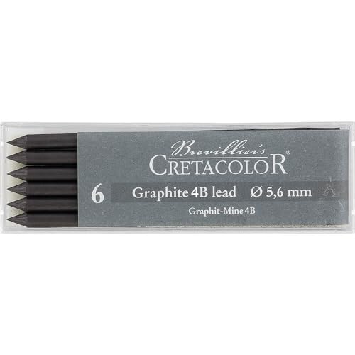 Cretacolor Graphite Lead, Graphite Lead 4B - style: Graphite 4B