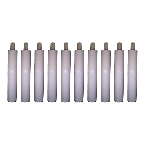 Empty Aluminum Paint Tubes Refillable Container Easy Open Multipurpose Convenient Packing Sample Bottles for DIY Filling, 10Pcs 50ml - size: 10Pcs 50ml