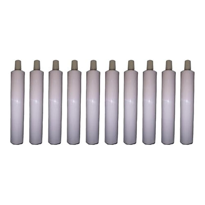 Empty Aluminum Paint Tubes Refillable Container Easy Open Multipurpose Convenient Packing Sample Bottles for DIY Filling, 10Pcs 50ml - size: 10Pcs 50ml