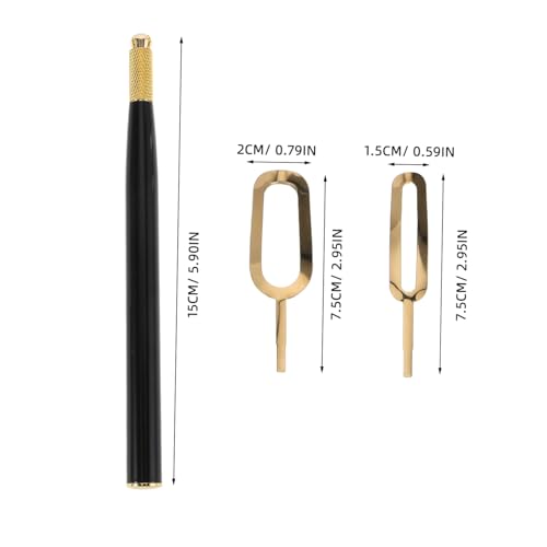 NUOBESTY 1 Set Interchangeable Heads Clay Carving Tool Set Ergonomic Pottery Scraping Sculpting Tool for Trimming Texturing and Detailing Versatile for Beginners Professionals