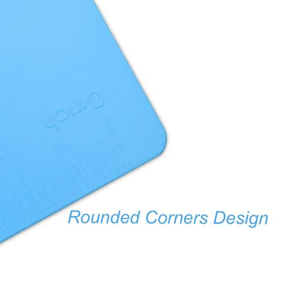 Acocony 11x17 Clipboard Double Clip Extra Large Clipboard Low Profile Clip 11 x 17 Clipping Board Plastic Blue Pack of 1