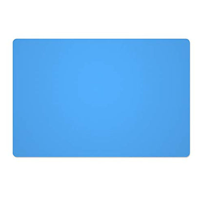 Silicone Placemats, Food-Grade Non-Slip Waterproof, Dining, Stain Resistant, Countertop Protector, Kitchen Counter Mat, Heat Resistant, Baking mat Dishwasher Safe (23.6"×15.7"-1pack, Blue) - color: Blue, size: 23.6"×15.7"-1pack