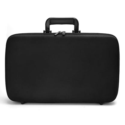 Barber Carrying Case,Barber Case, Stylist Tool Box Professional Salon Hair Cutting Grooming Kit Storage Organizer for Clippers, Scissors, Barber Supplies(Large) - size: Large