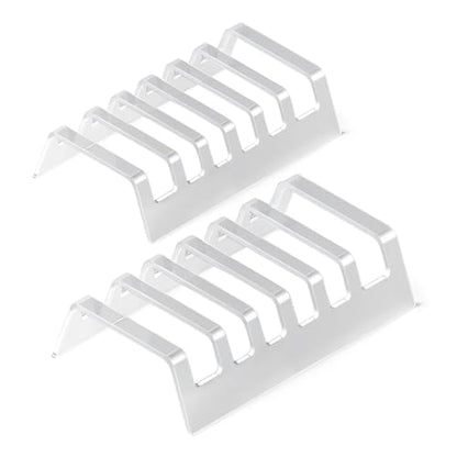 Clean Acrylic Paint Brush and Makeup Brush Drying Stand Holder for Vanity or Artist Studio Use (2pack)
