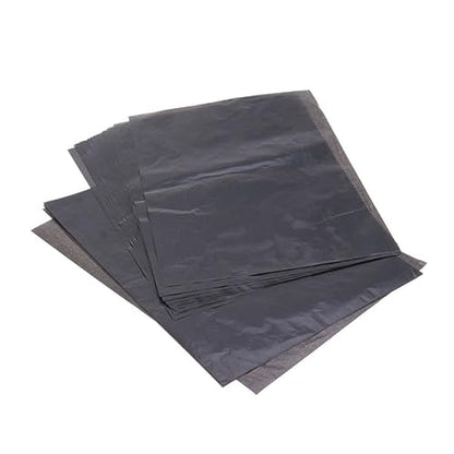 KONTONTY 25 Sheets Bag Black Graphite Transfer Paper Carbon Paper for Tracing Graphite