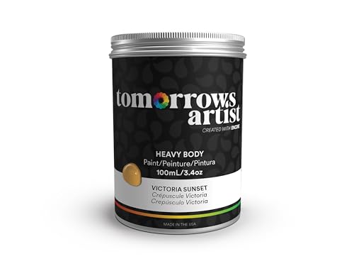 TA: Victoria Sunset, Heavy Body Eco-Friendly Acrylic Art Paint 100ml/3.38oz Jar - color: Victoria Sunset, size: 3.4 Fl Oz (Pack of 1)