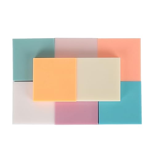 Rubber Carving Blocks - Soft, 8 Assorted Colors Easy to Cut Dust-Free Rubber Stamp Carving Blocks