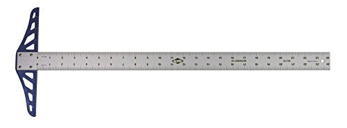 Alvin, Aluminum Graduated T Square, 24 Inches - size: 24", style: T Square