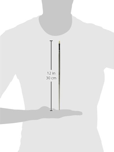 Winsor & Newton Artisan Paint Brush, Long Handle, Size 2, Flat - size: Size 2, style: Flat