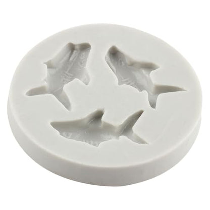 Sea Animal Polymer Clay Mold Shark Silicone Molds for DIY Crafts Air Dry Plaster Polymer Clay Epoxy Resin Casting Jewelry Making - color: Style A