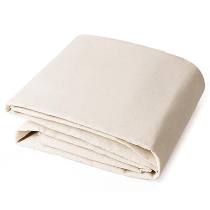 3 Yard 60" W Canvas Roll | 7oz Canvas Fabric Cotton Duck | Heavy Natural Fabric for Painting Arts & Crafts, Backings, Covers, Placemats