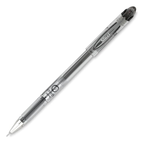Pentel Arts Slicci 0.25 mm Extra Fine Gel Pen, Black Ink, 1 Pack (BG202BPA) - color: Black, size: 1 Count (Pack of 1), style: 0.25mm