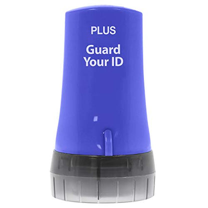 Guard Your ID Advanced Roller 2.0 Identity Theft Prevention Security Stamp Blue - color: Blue, size: Regular