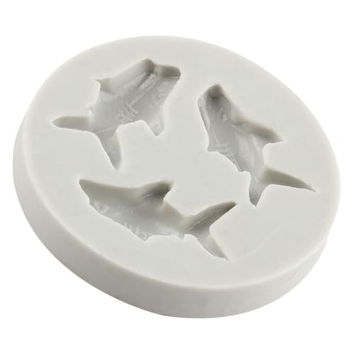 Sea Animal Polymer Clay Mold Shark Silicone Molds for DIY Crafts Air Dry Plaster Polymer Clay Epoxy Resin Casting Jewelry Making - color: Style A